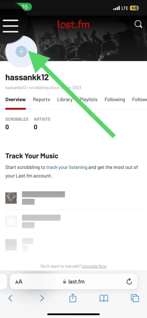 scrobble Spotify with last.fm Step by step guide step 2of 4
