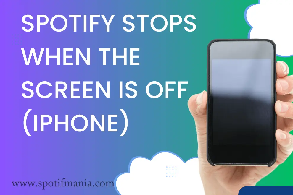 What to do if Spotify stops playing when the screen is locked