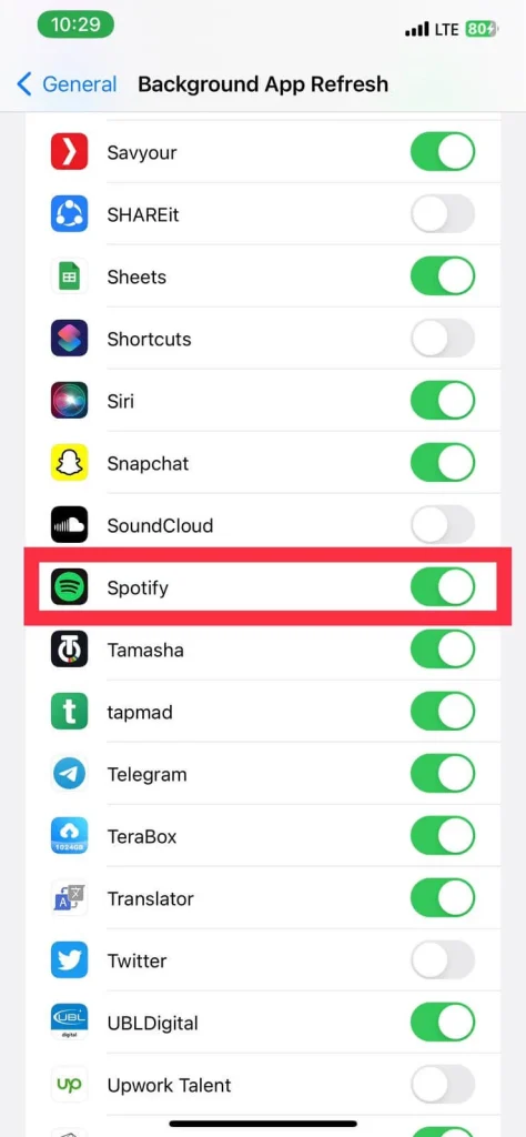 solution to spotify shuts off when phone locks step 3