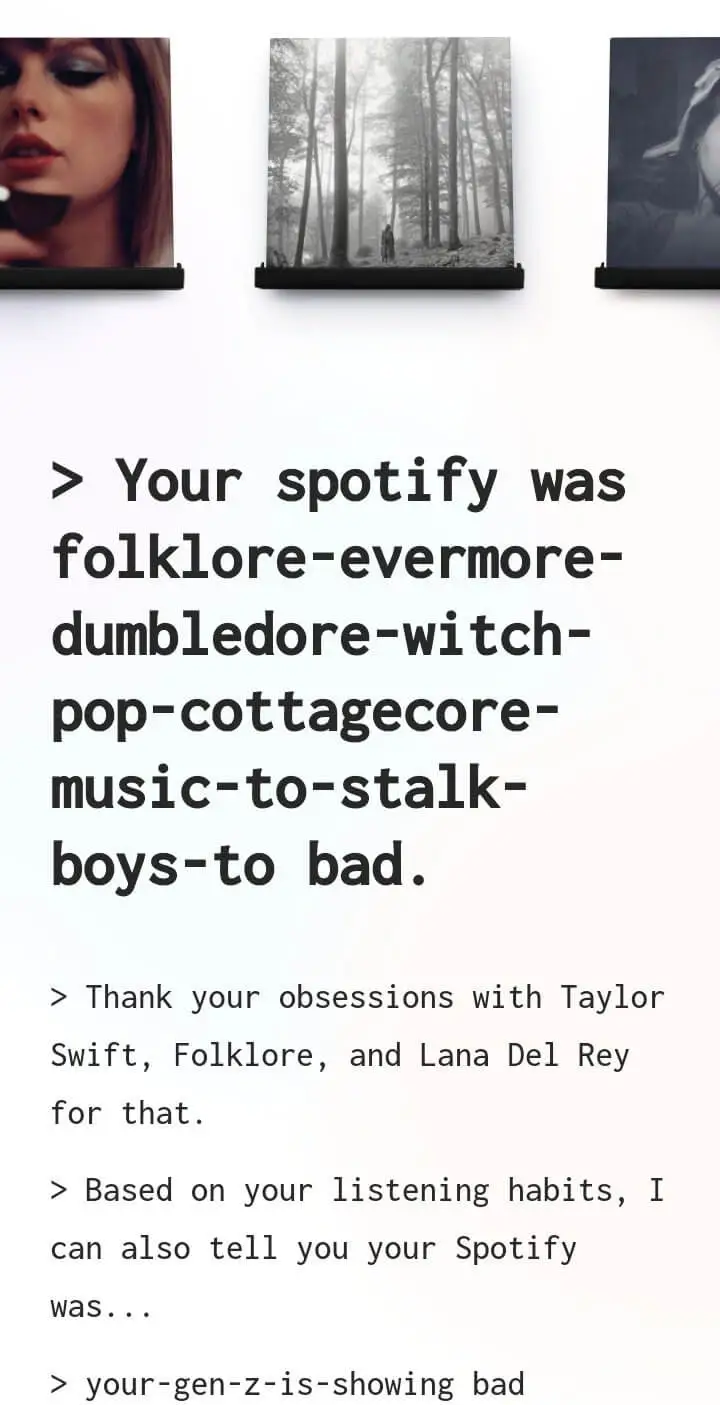 what is my music taste Spotify