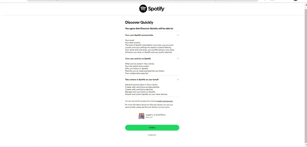 How to Get Spotify Discover Quickly Step 3
