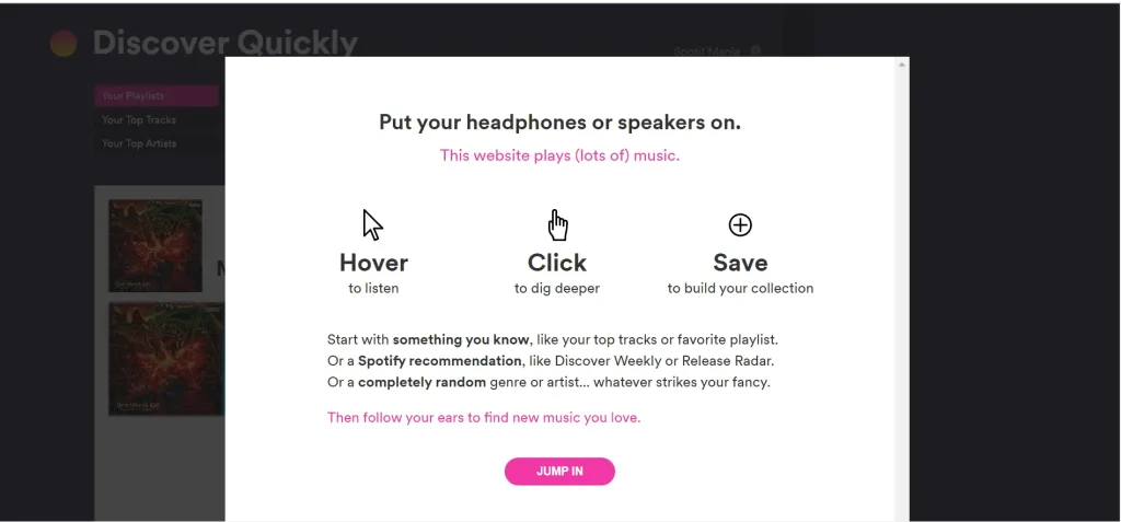 How to Get Spotify Discover Quickly Step 4