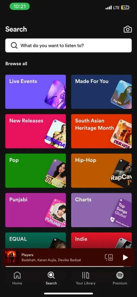 Spotify blend Colors meaning step 1