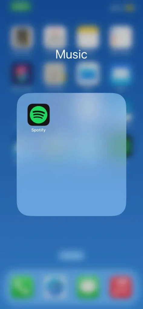 Sleep time iphone for spotify step 1
