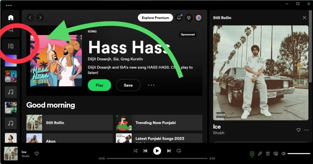 How to delete Spotify playlist on Pc and MACOS step 2