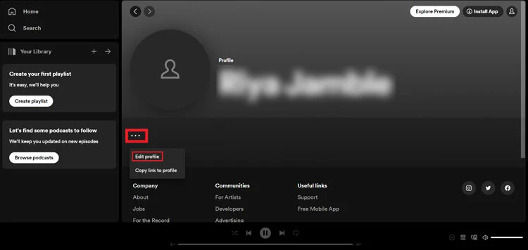 how to change display name on spotify step 4
