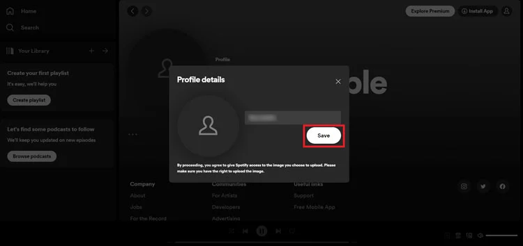 how to change display name on spotify step 5